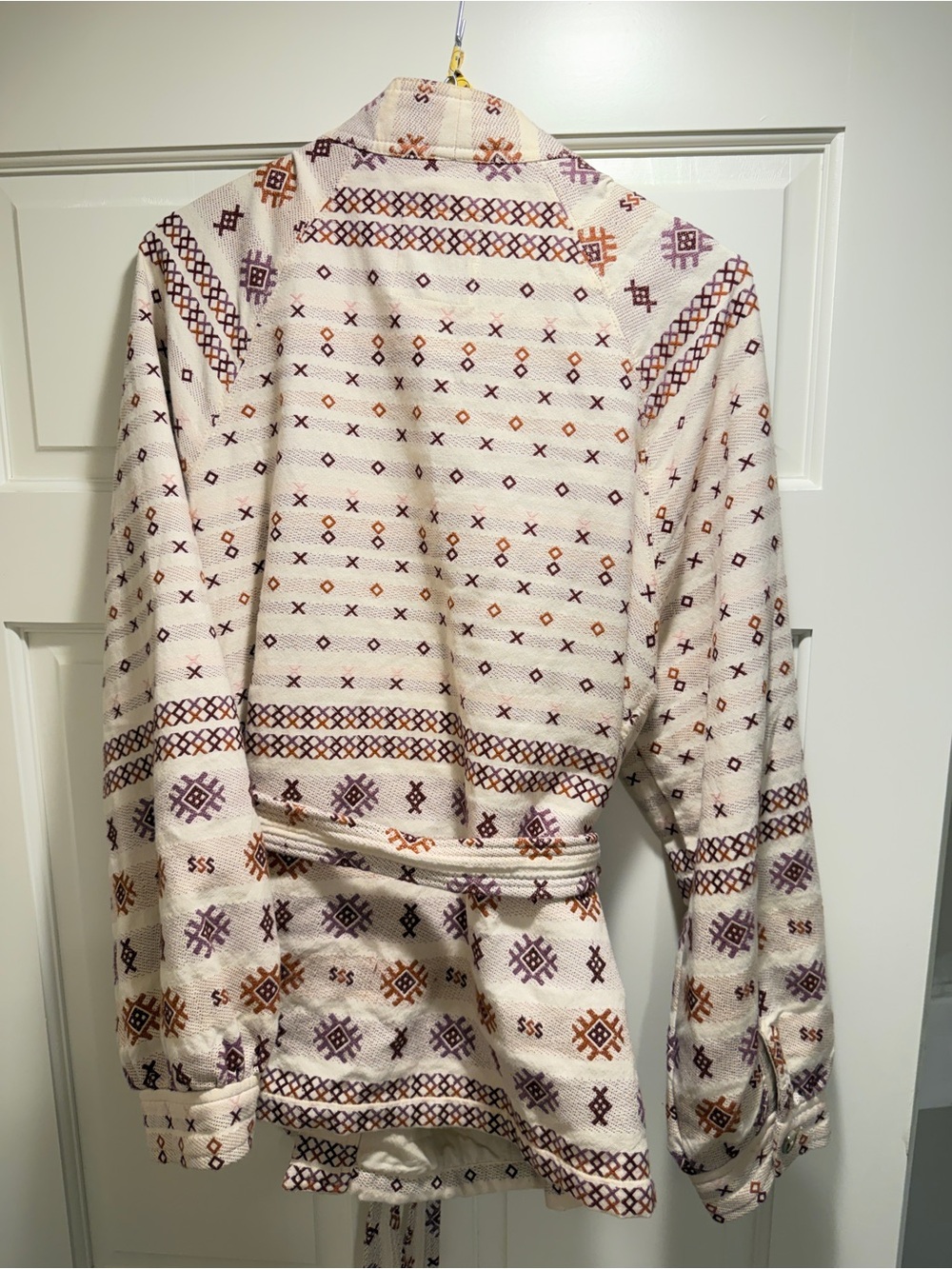 Madewell Jacquard wrap cardigan - Picture 5 of 6
